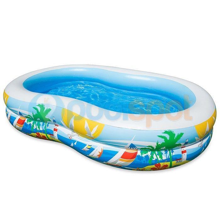 Intex Seaside Paradise Swim Center Inflatable Pool