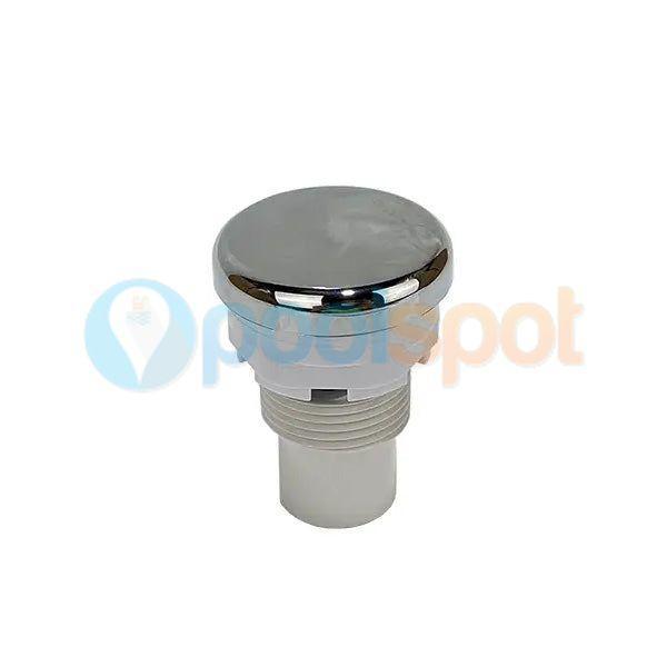 Air Control, Balboa, ½" Slip, Smooth Cap, Chrome