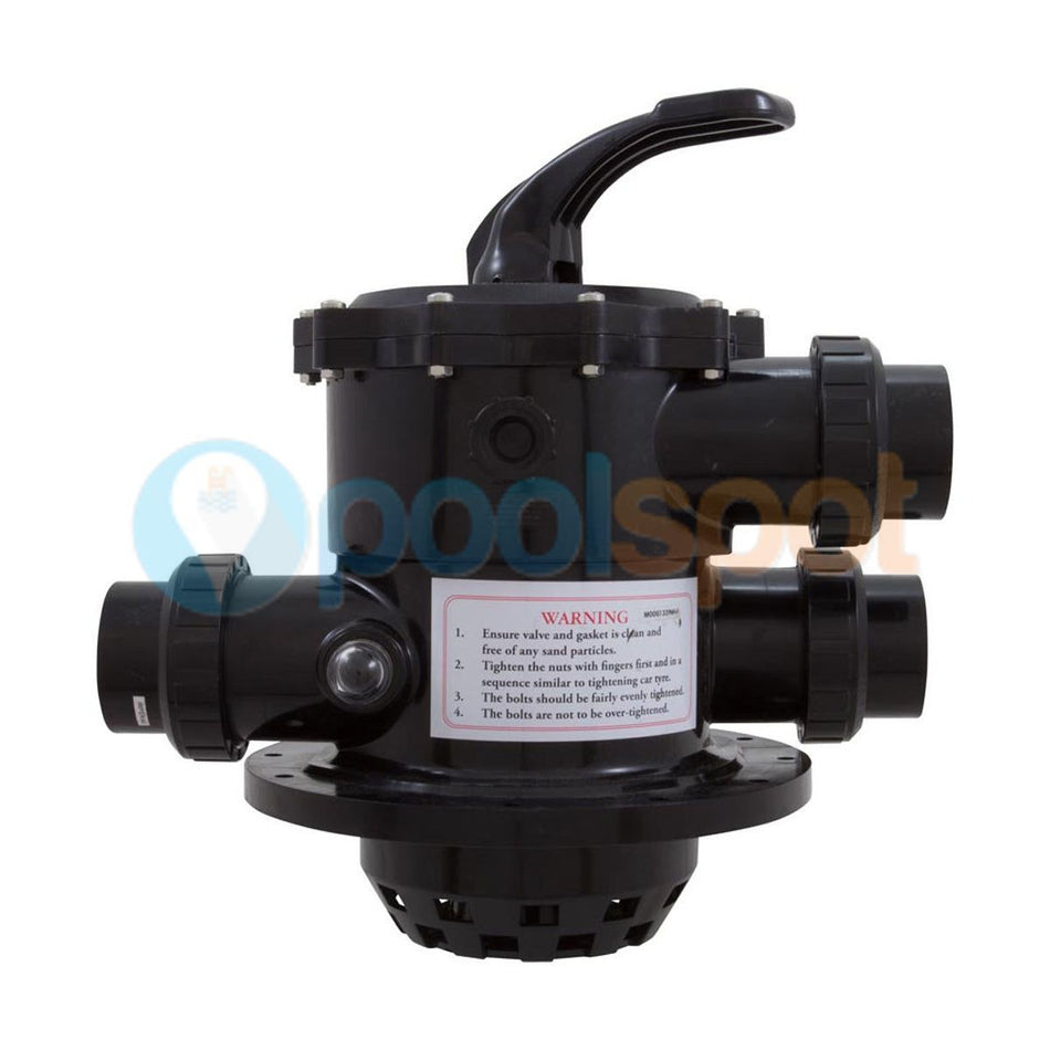 Waterco 50mm/2" Multiport Valve complete for Micron S602/702/750/800/900/1200 filters c/w Barrel Unions