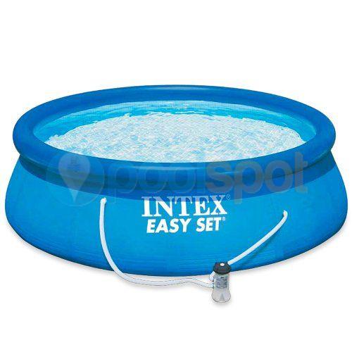 Intex Easy Set 12ft / 3.65m Inflatable Pool includes Filter Pump
