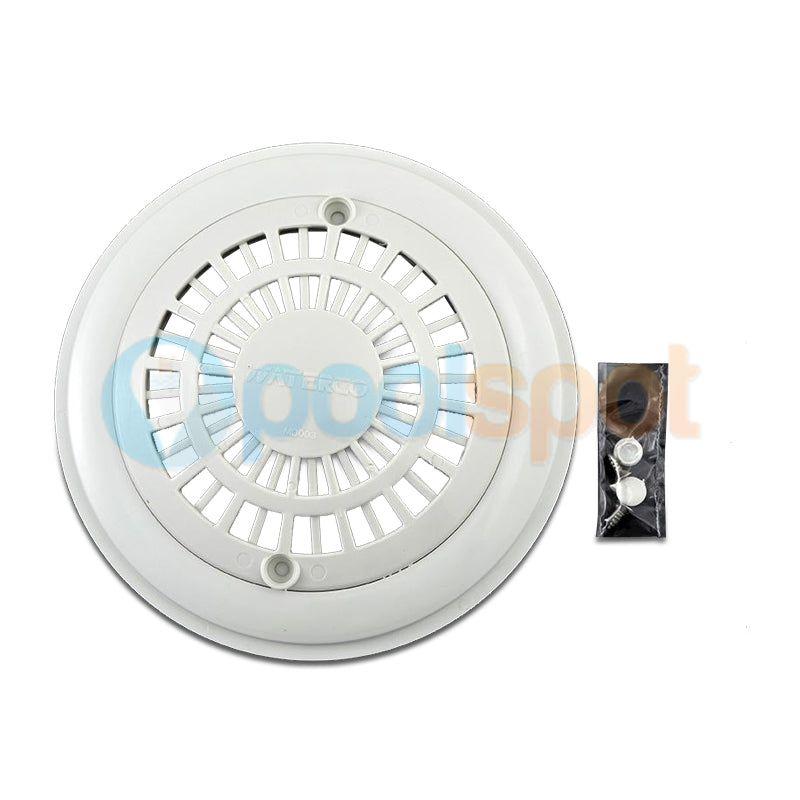 Waterco Main Drain Cover and Dress Ring - White