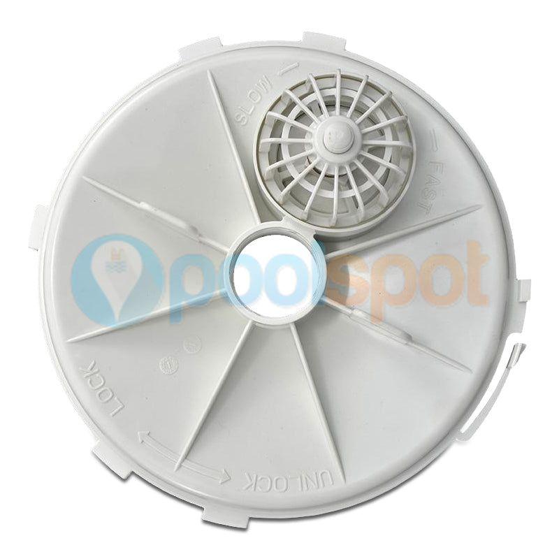 Skimtrol Plate, Waterco, suits Waterco MK 2 / S75 (3 lug) / Supaskimmer (4 lug) Skimmer