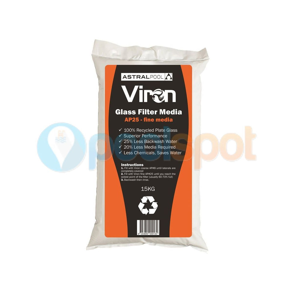 AstralPool Viron Glass Media, Fine