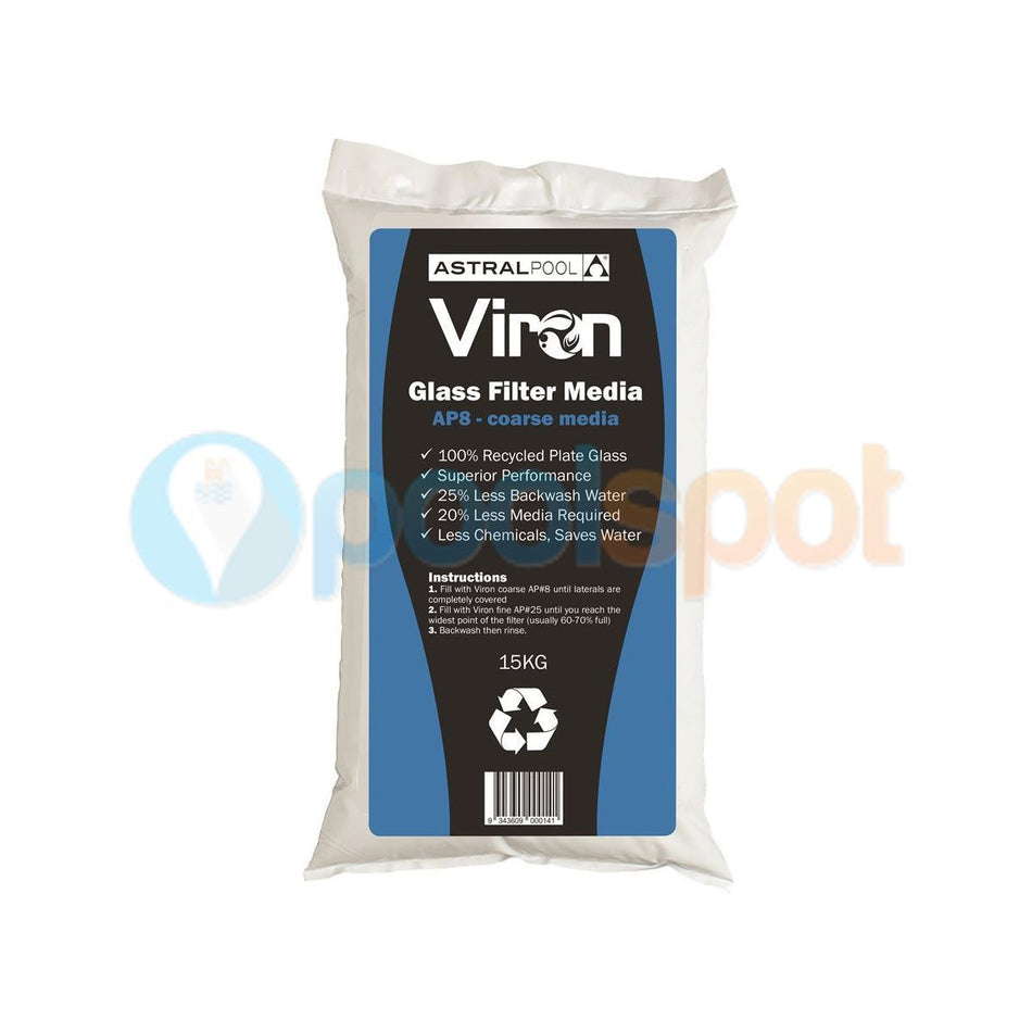AstralPool Viron Glass Media, Coarse