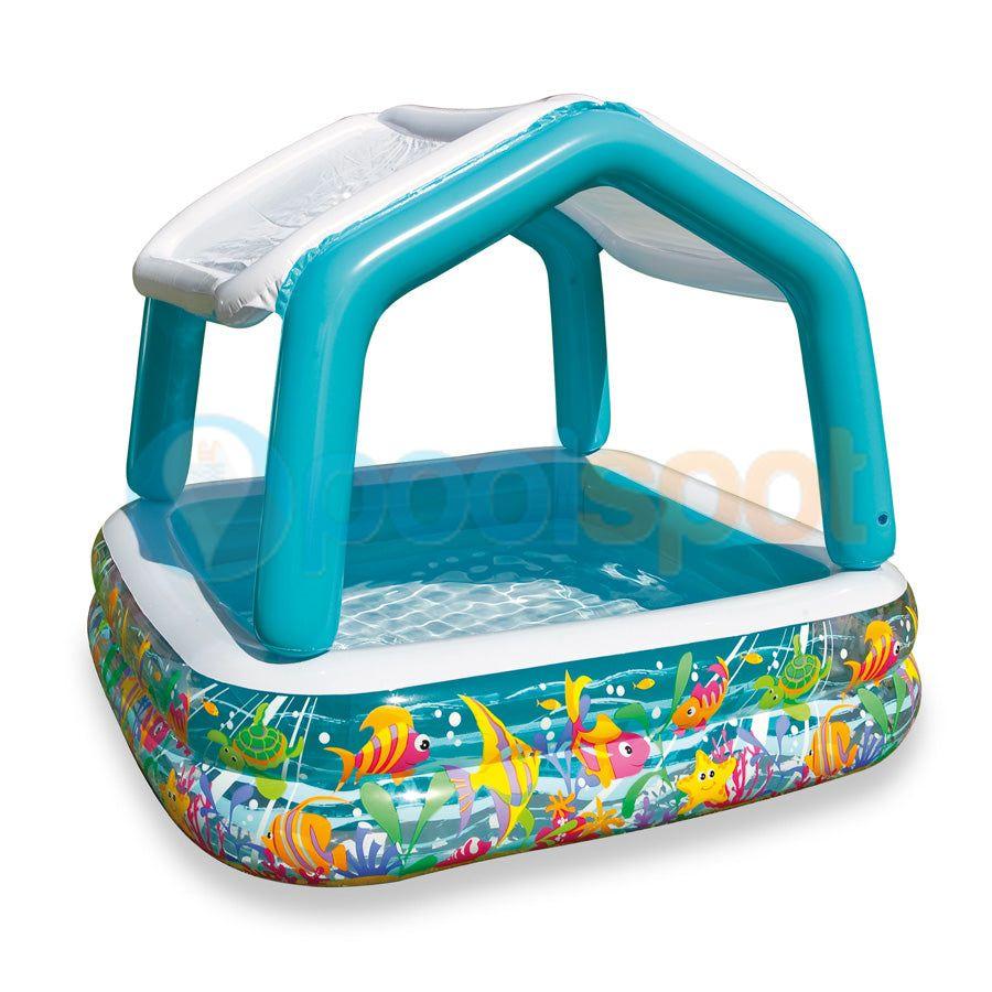 Intex Pool Deluxe with sunshade