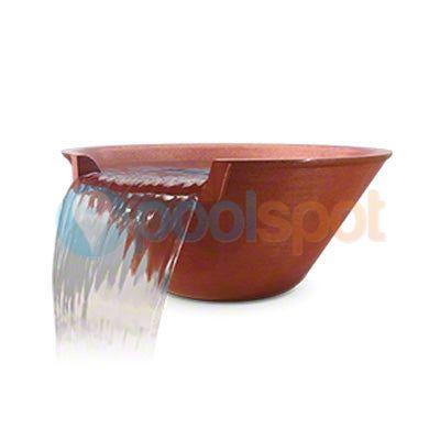 Pentair MagicBowl, Round, Copper w/ Light Niche