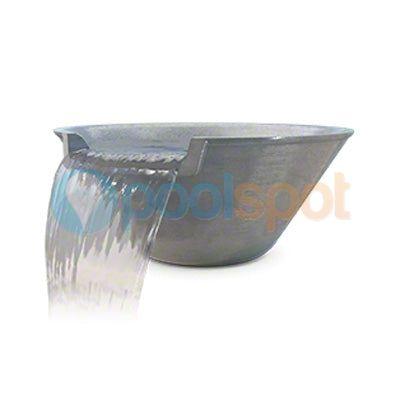 Pentair MagicBowl, Round, Silver/Pewter w/ Light Niche