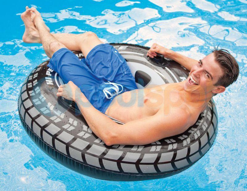 Intex Monster Truck Swim Tube - 119cm