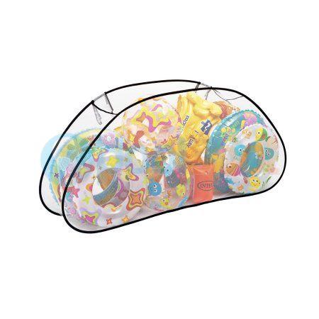 Intex Foldable Mesh Storage Caddy for Pool Toys and Accessories