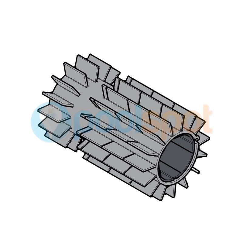 Combined Brush, Rear for Dolphin M600 / Ultimate / Active X6