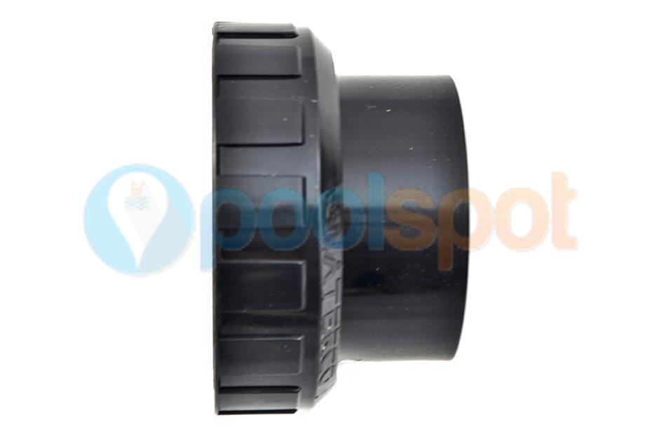 Waterco Union Half Black - 50mm - c/w 'O' ring