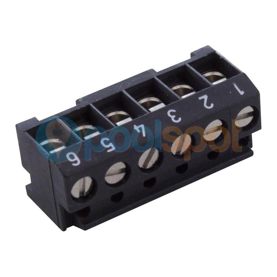Terminal Bar - 6-Pin - Brown -  for Zodiac / Jandy AquaLink Systems