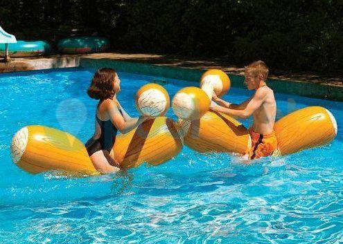 Swim Sportz Floating Log Joust Set Pool Toy