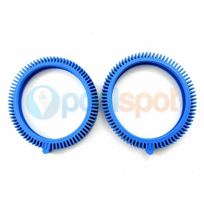 Front Tyre / Tire Set - Super Hump - Blue for The Pool Cleaner 2W / 4 W / Pressure