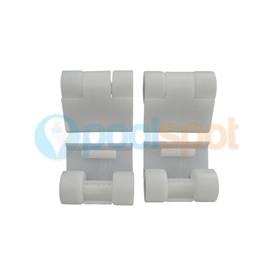 Front Skirts with Rollers (4pk) - White for The Pool Cleaner 2W / 4W