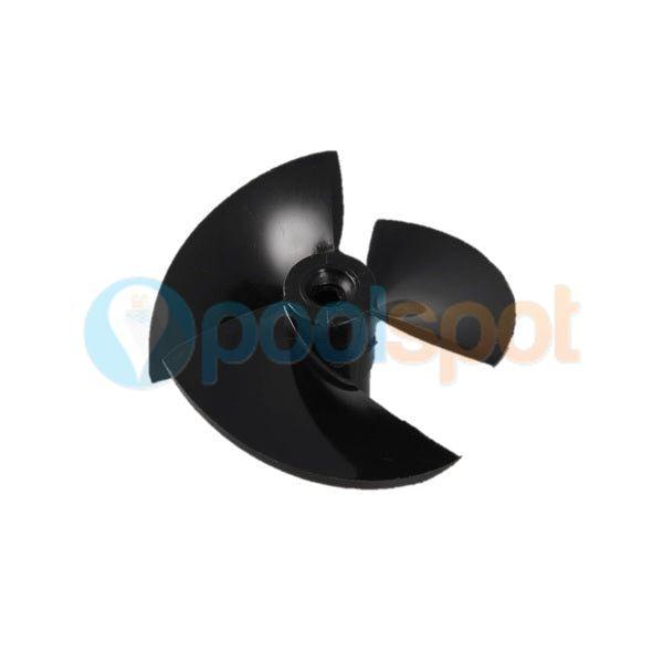 Impeller, Black + Screw for Dolphin Robotic Pool Cleaners