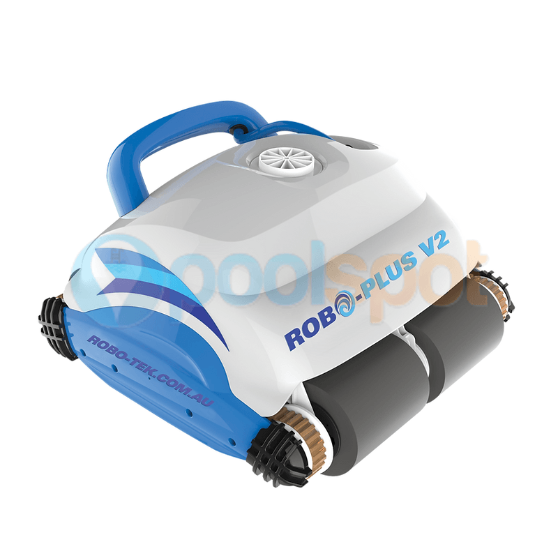 Robo-Plus V2 Robotic Pool Cleaner with Caddy