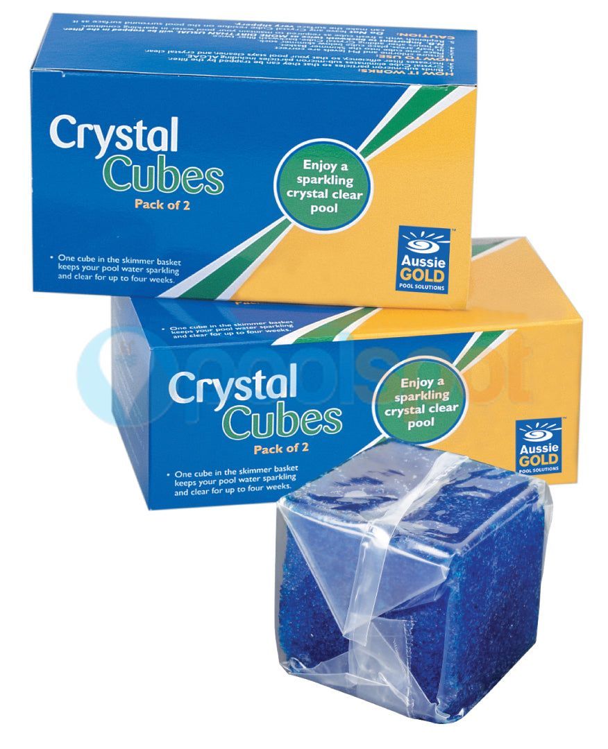 Crystal Cube Plus - clarifier and phosphate remover - 2pk inc sock