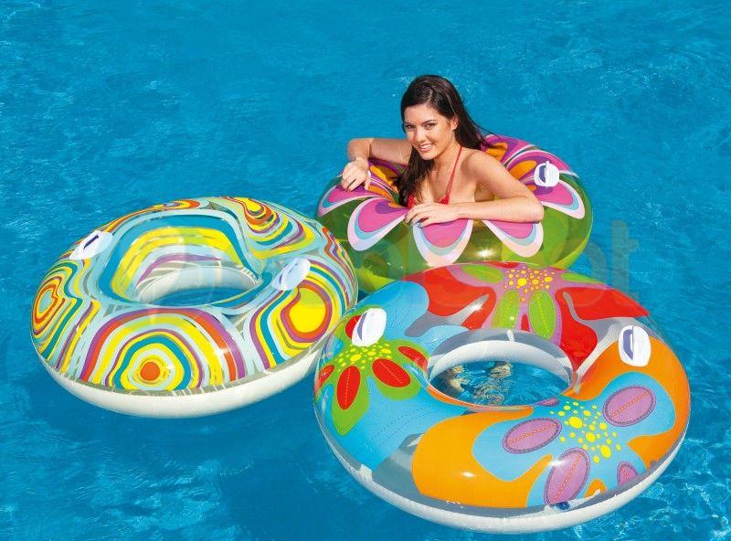 Intex Transparent Tube With Handles - 38" / 97cm