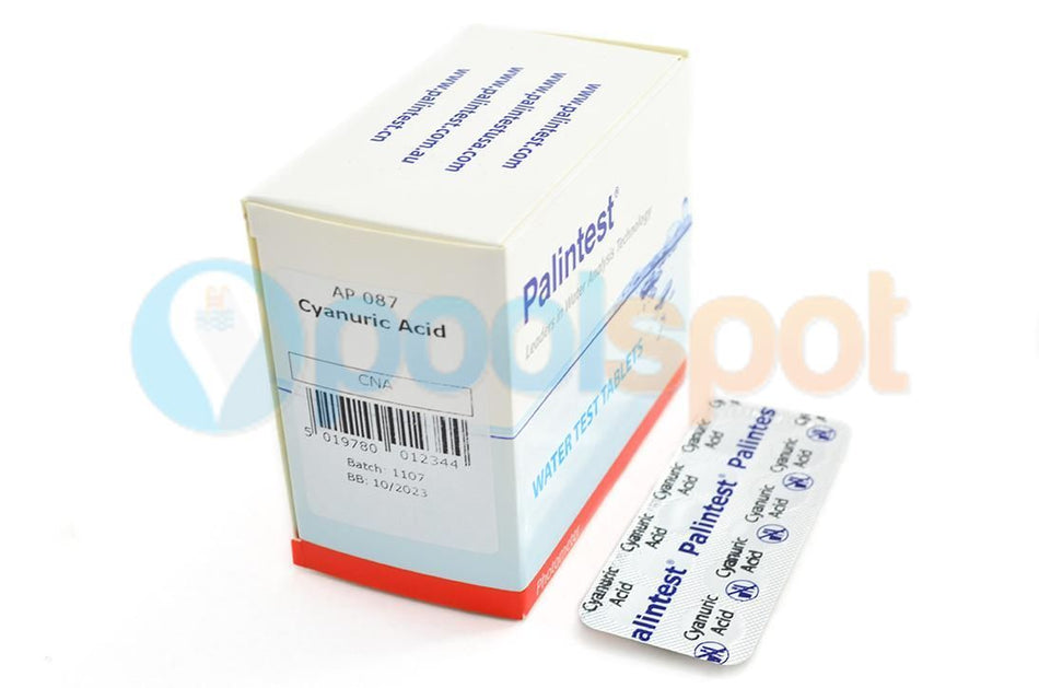 Palintest Cyanuric Acid - Box of 250 Photometer Test Tablets