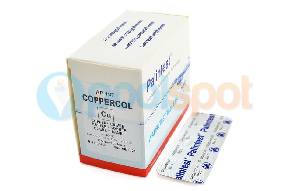 Palintest Free Copper - Box of 250 Photometer Test Tablets
