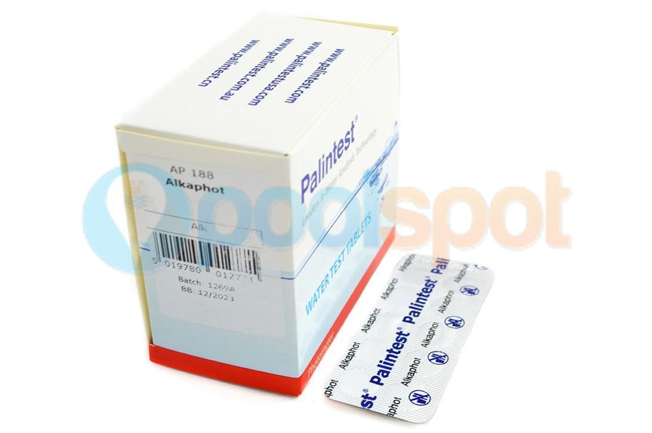 Palintest Total Alkalinity (Alkaphot) - Box of 250 Photometer Test Tablets
