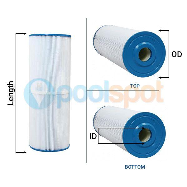 Filter Element, Generic, to suit Aquaswim CF75 / Davey Lock Ring C75