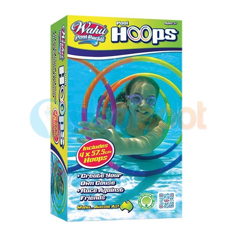 Wahu Pool Party Pool Hoops 4Pk