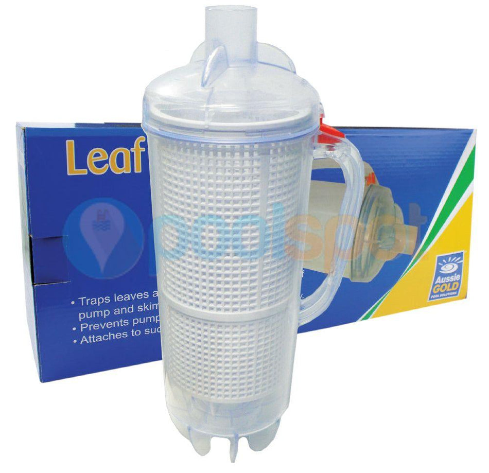 Aussie Gold - Leaf Canister / Catcher - Comes with bag and basket