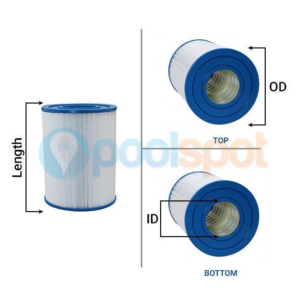 Filter Element, Generic to suit Davey EC750 / CF750