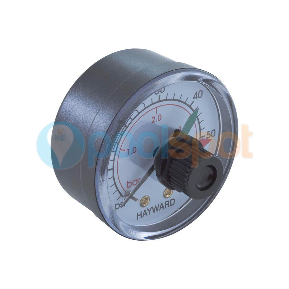 Pressure Gauge, Hayward, Back / Rear Mount