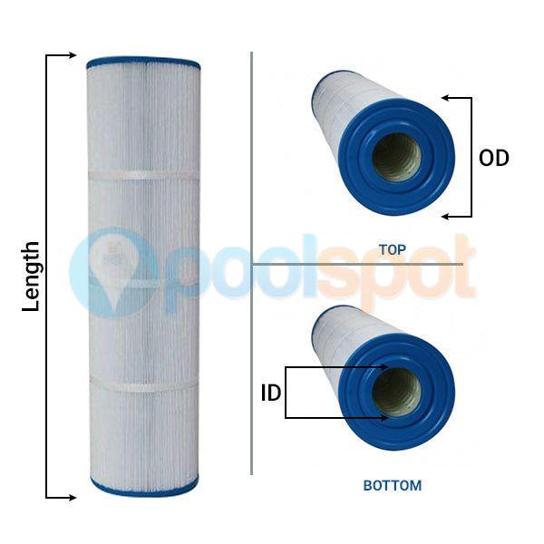 Filter Element, Generic, to suit Emaux CF150 / Zodiac Titan CF150