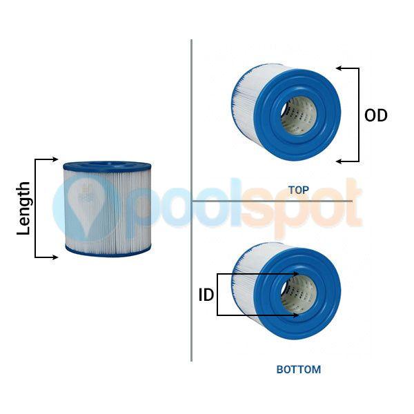 Filter Element, Generic, to suit Emaux CF25