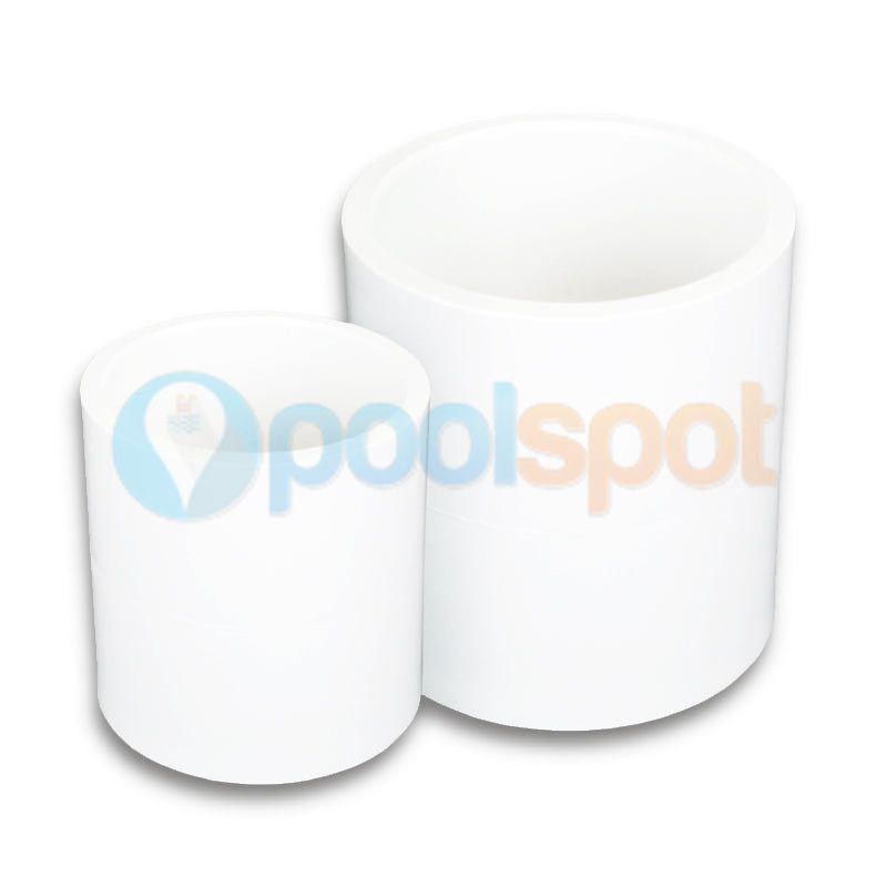 PVC-U Couplings / Joiners - White - Various Sizes