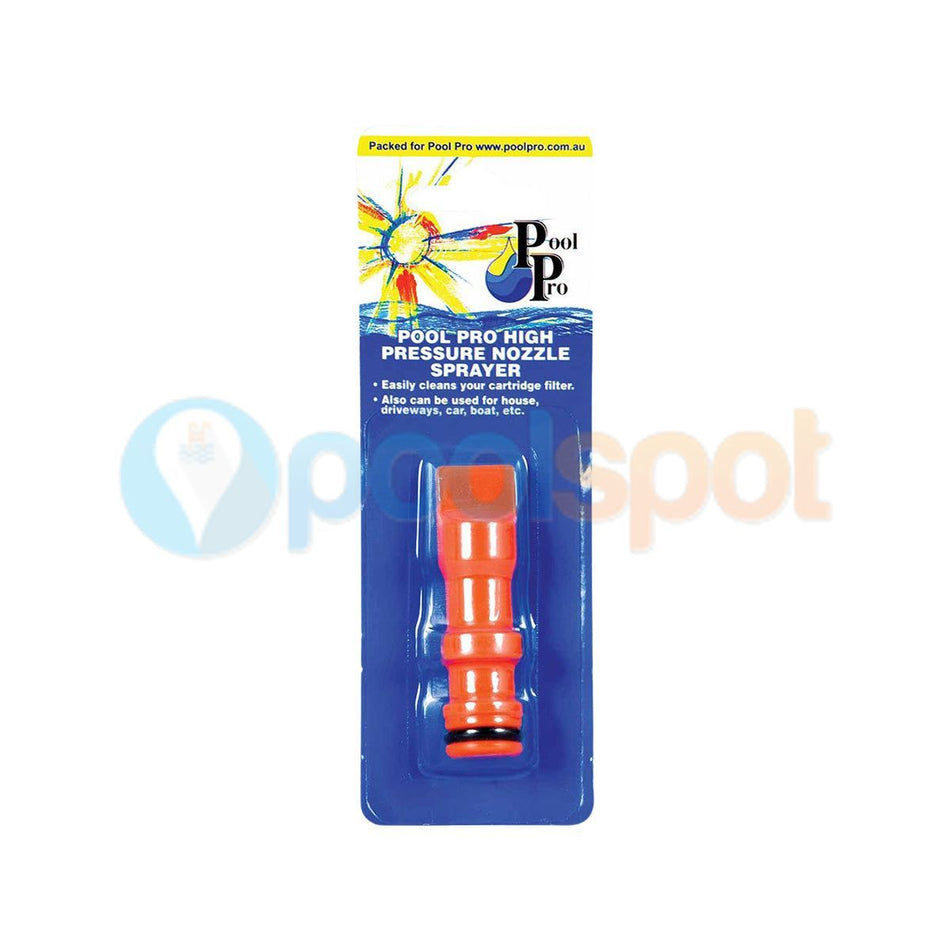 High Pressure Hose Nozzle - Ideal for cleaning cartridge filters