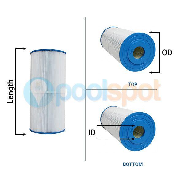 Filter Element, Generic, to suit AstralPool ZX100 / XC100 and Zodiac ZCF100 / ZXC100