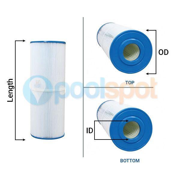 Filter Element, Generic, to suit Hurlcon QX75 / Onga PCF 75 Mk2