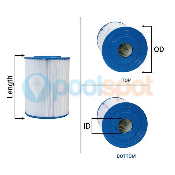 Filter Element, Generic, to suit AstralPool ZX75 / XC75 and Zodiac ZCF75
