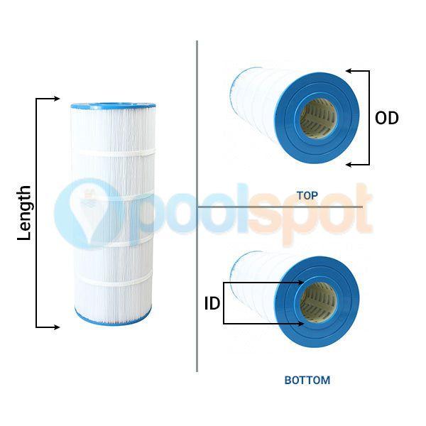 Filter Element, Generic, for Hayward C1750