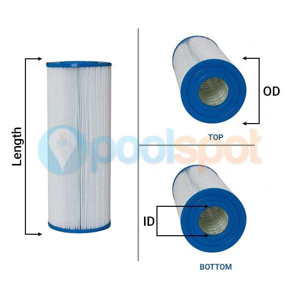 Filter Element, Generic, for Hayward Micro Star-Clear C225