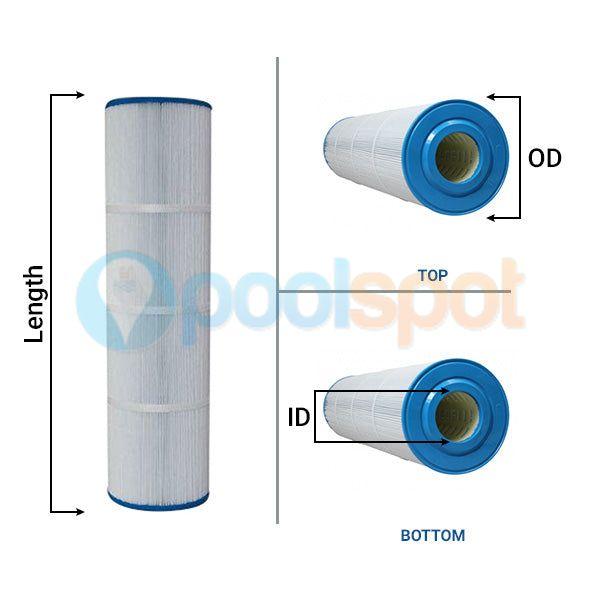 Filter Element, Generic, for Zodiac / Jandy CV460 (4 Required)