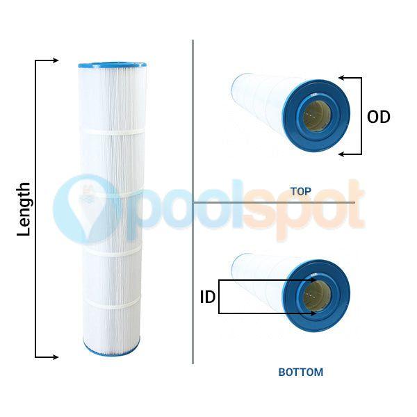 Filter Element, Generic, for Zodiac / Jandy CV580 (4 Required)