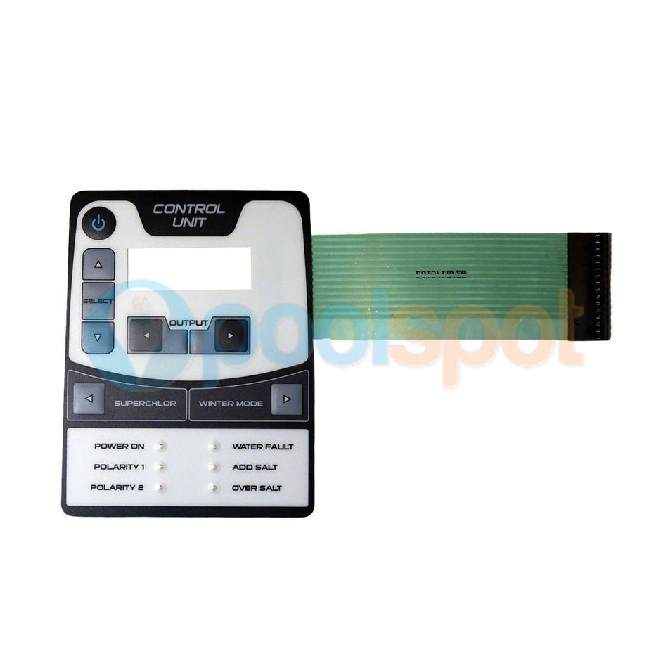 Interface keypad for CompuChlor CPSC Chlorinator