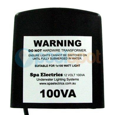 Spa Electrics 12V 100W Transformer (For 1x Halogen light)
