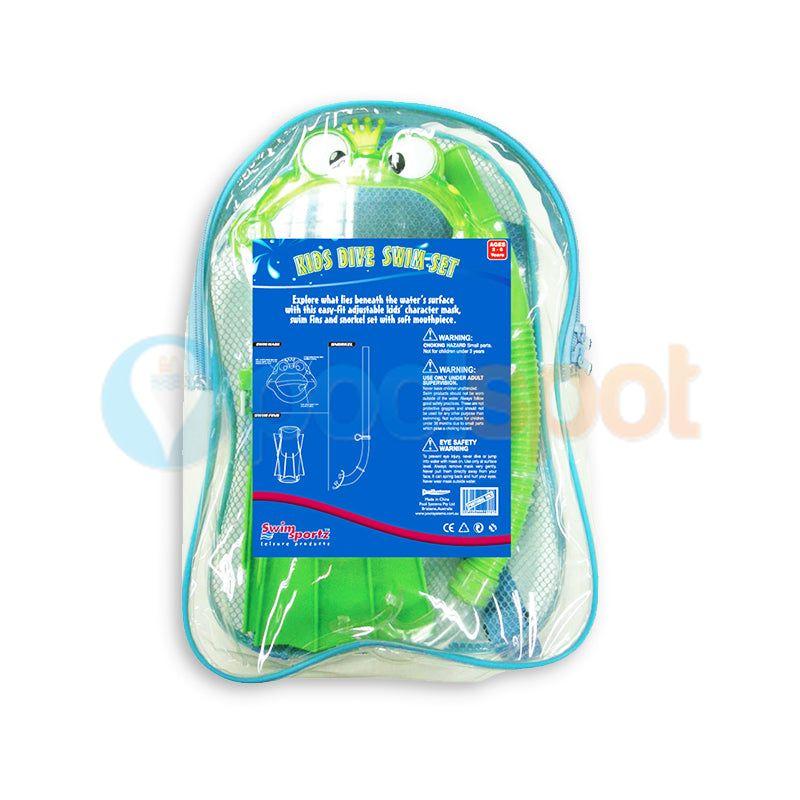Mask, Snorkel & Fin Set Kids