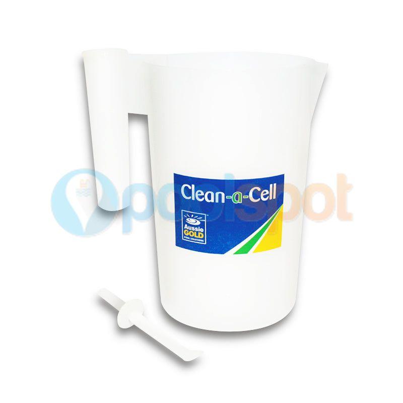 Aussie Gold Clean - A - Cell Jug - Salt chlorinator cell cleaning kit