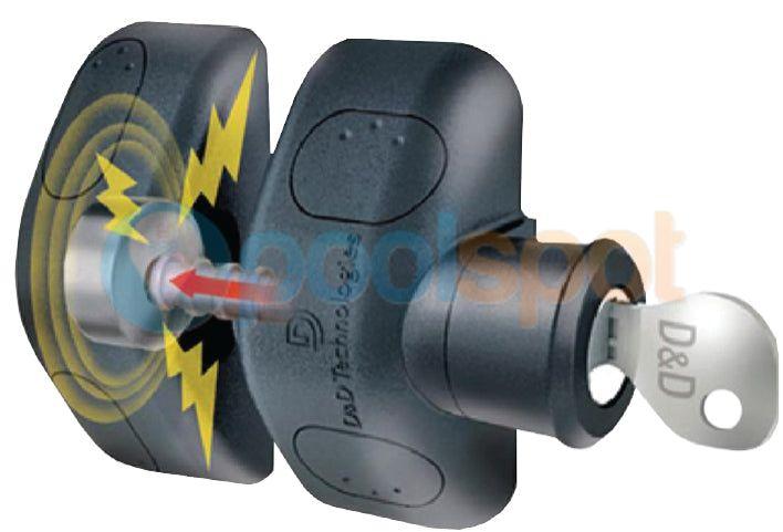 D&D MagnaLatch Series 2 Side Pull Lockable Safety Gate Latch