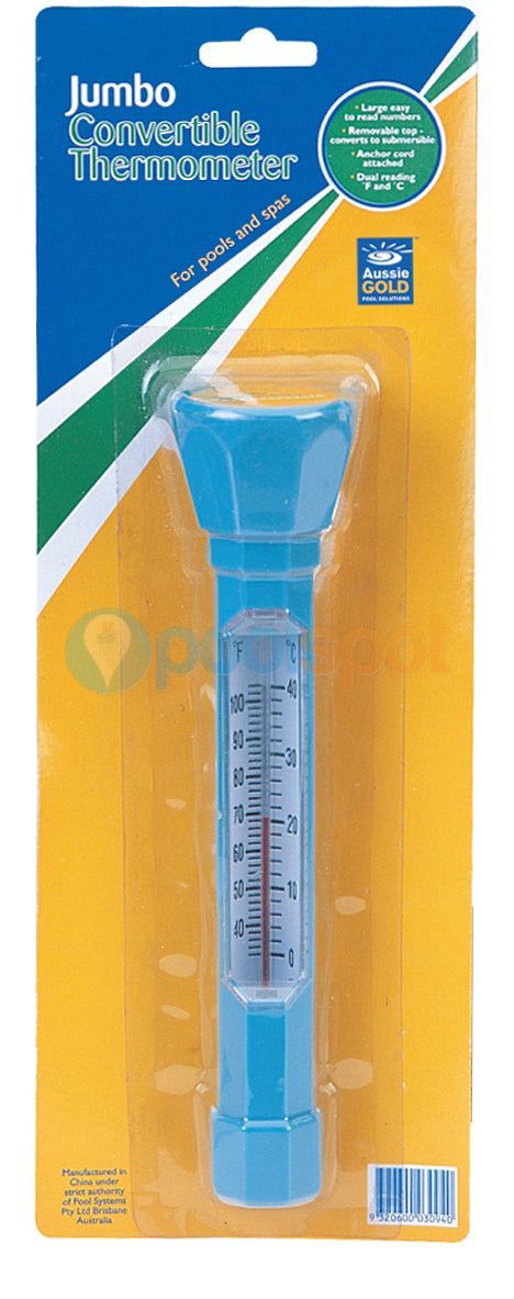 Aussie Gold Jumbo Convertible Thermometer