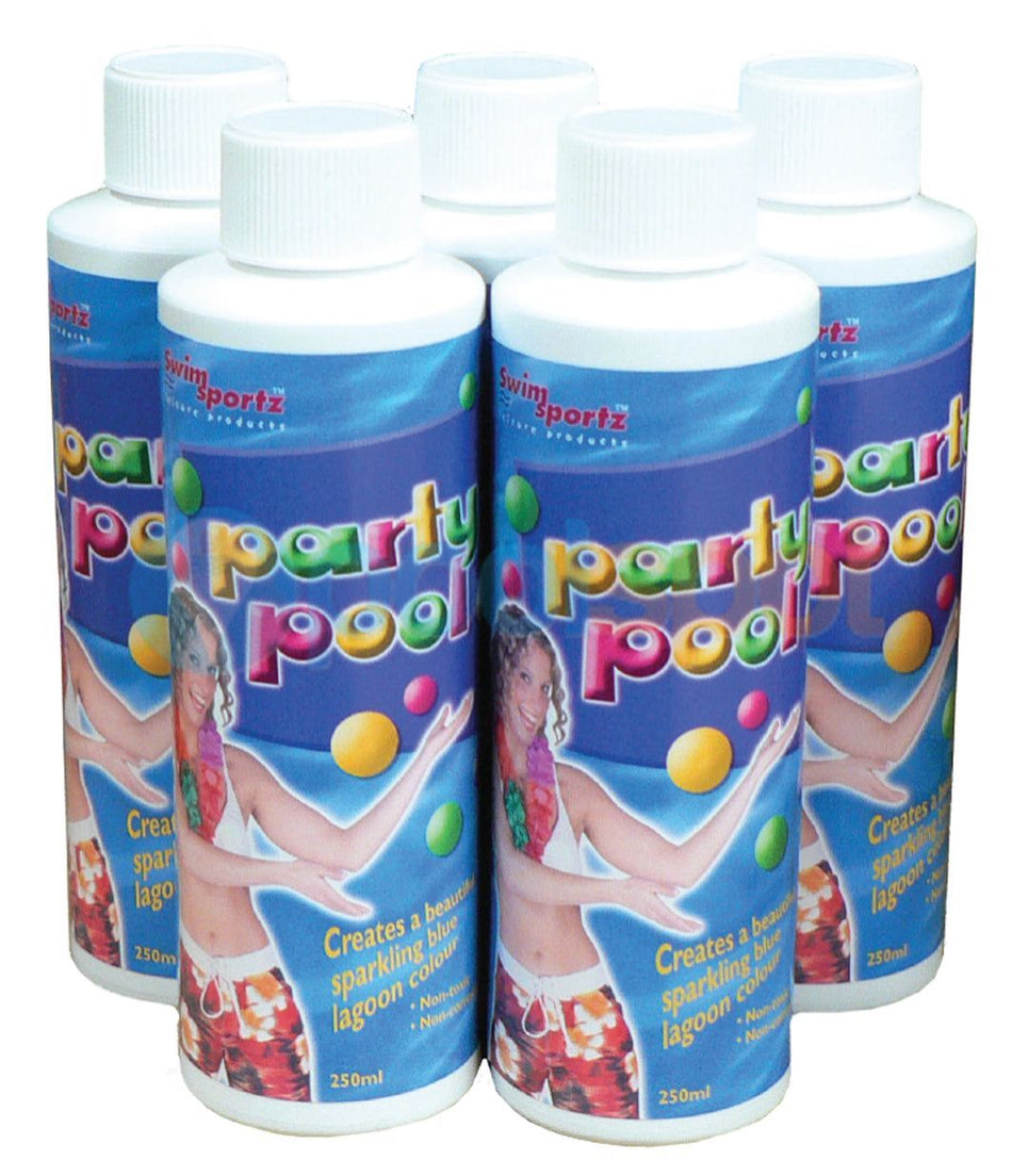 Party Pool - 250ml - Creates temporary deep blue water