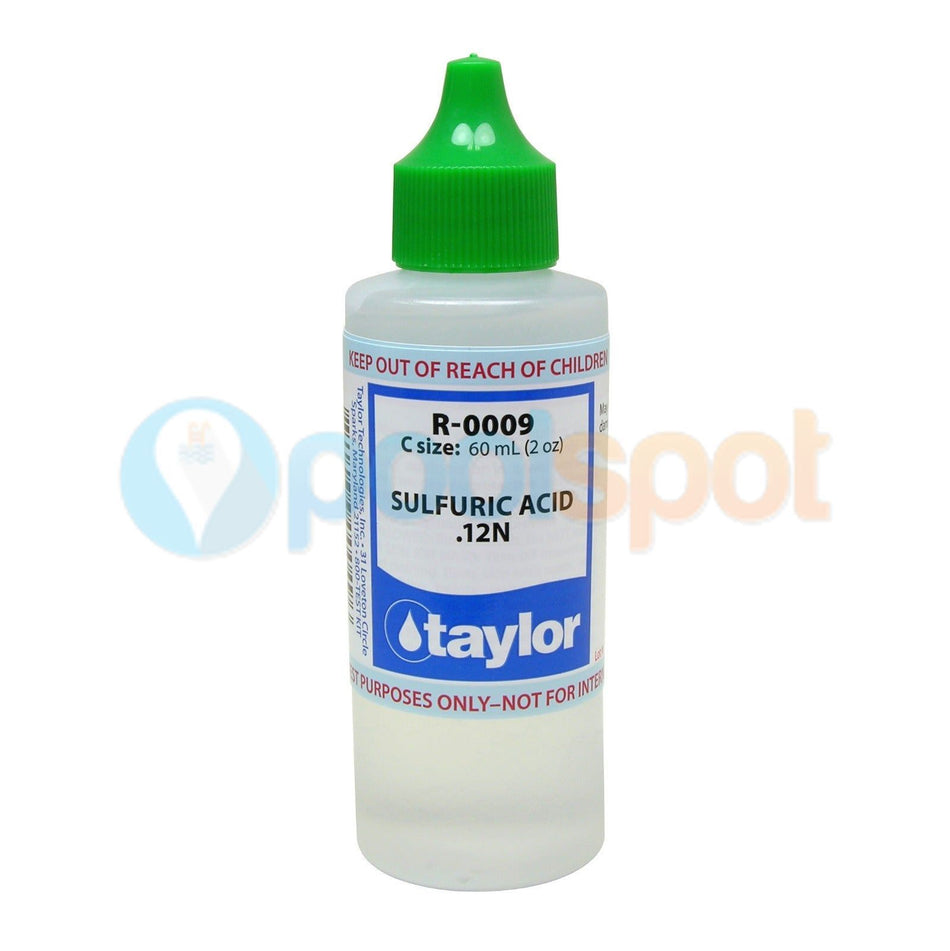 Sulfuric Acid 0.12N Reagent R-0009, Taylor Technologies
